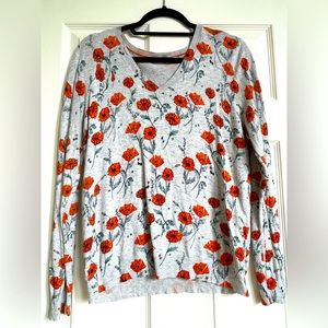 Daniel Rainn Poppy printed sweater